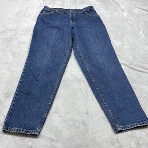 Levi's 550 Womens Jeans 18 MIS M Blue 100% Cotton Relaxed Fit Tapered Leg